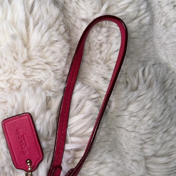 COACH WRISTLET WITH PINK TRIM - Picture 8 of 9